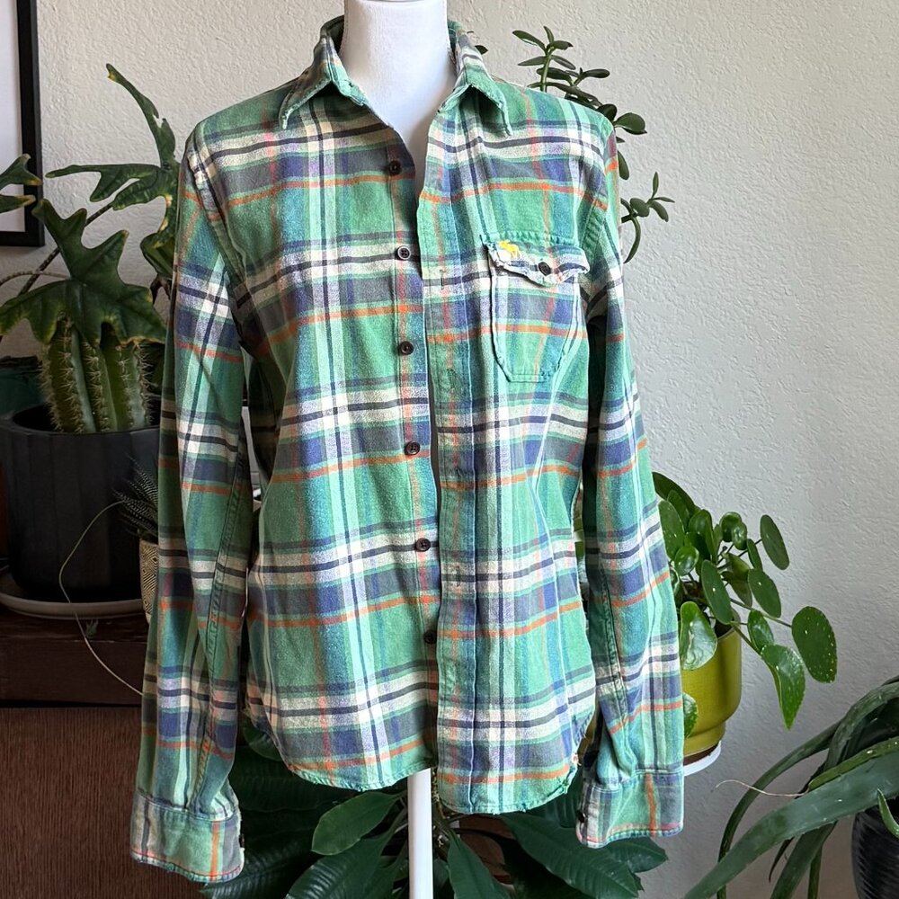 Abercrombie & Fitch Men's Plaid Shirt size Size Medium